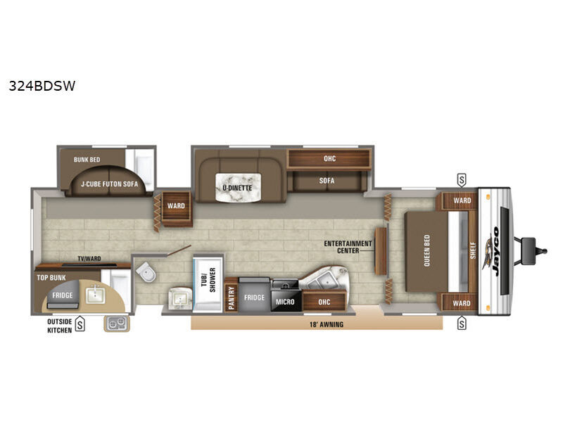 2019 Jayco Jay Flight SLX Western Edition 324BDSW in dewey AZ