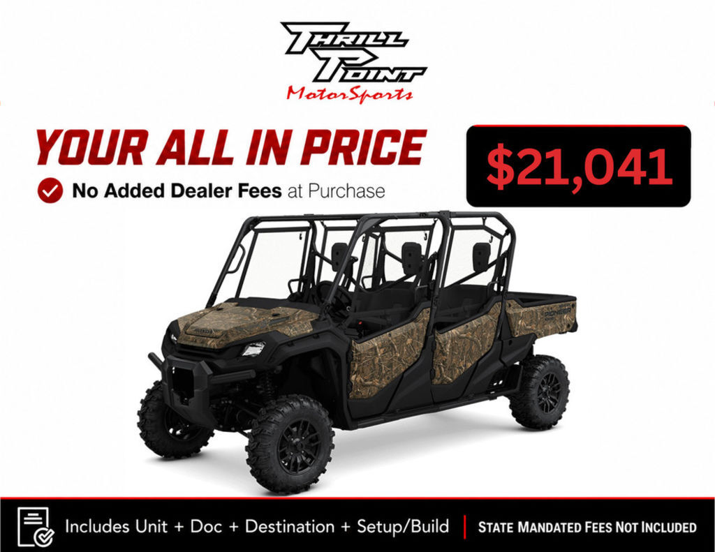 2025 Honda® Pioneer 1000-6 Deluxe Crew TrueTimber Atera Camo in medina OH
