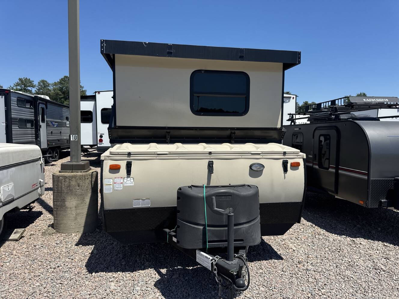 A photo of this 2017 Forest River ROCKWOOD HARD SIDE A214HW