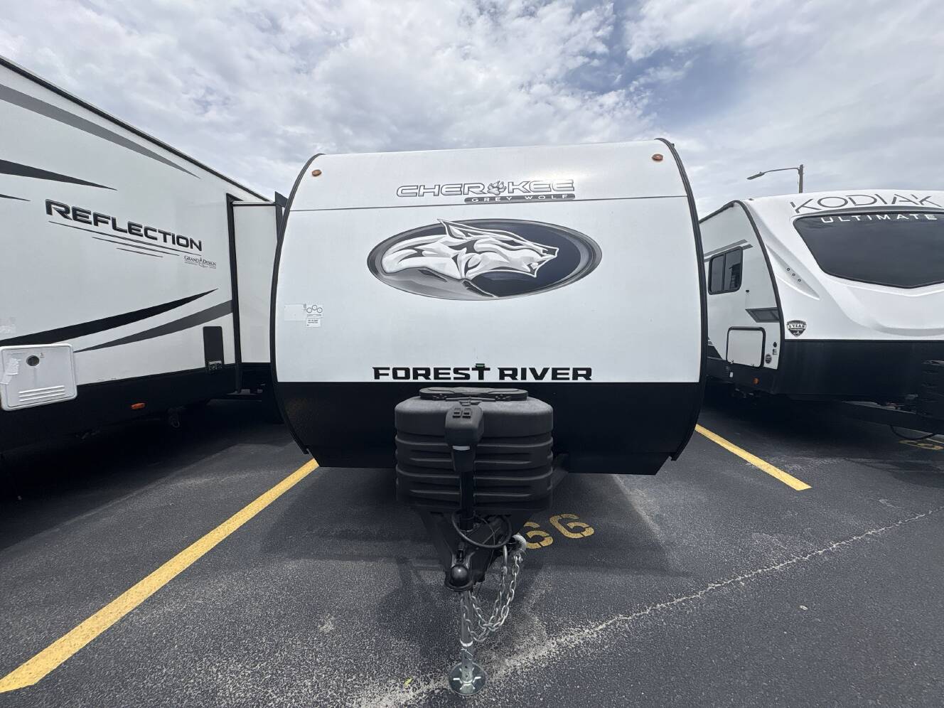 A photo of this 2025 Forest River GREY WOLF 20RDSE