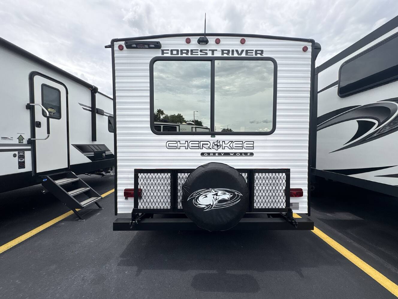 A photo of this 2025 Forest River GREY WOLF 20RDSE