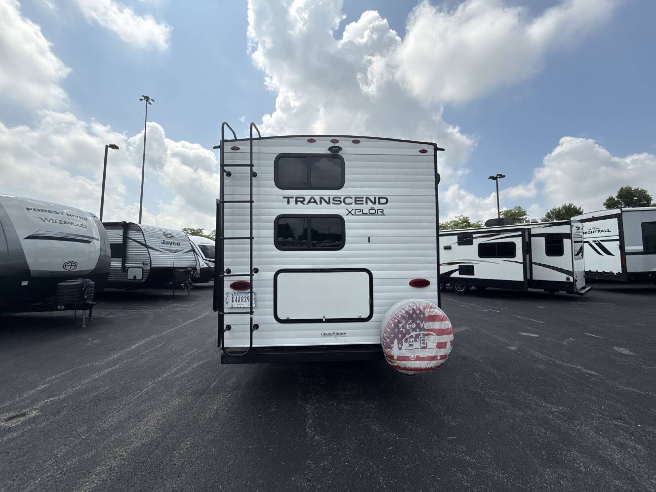 A photo of this 2023 Grand Design TRANSCEND XPLOR 265BH