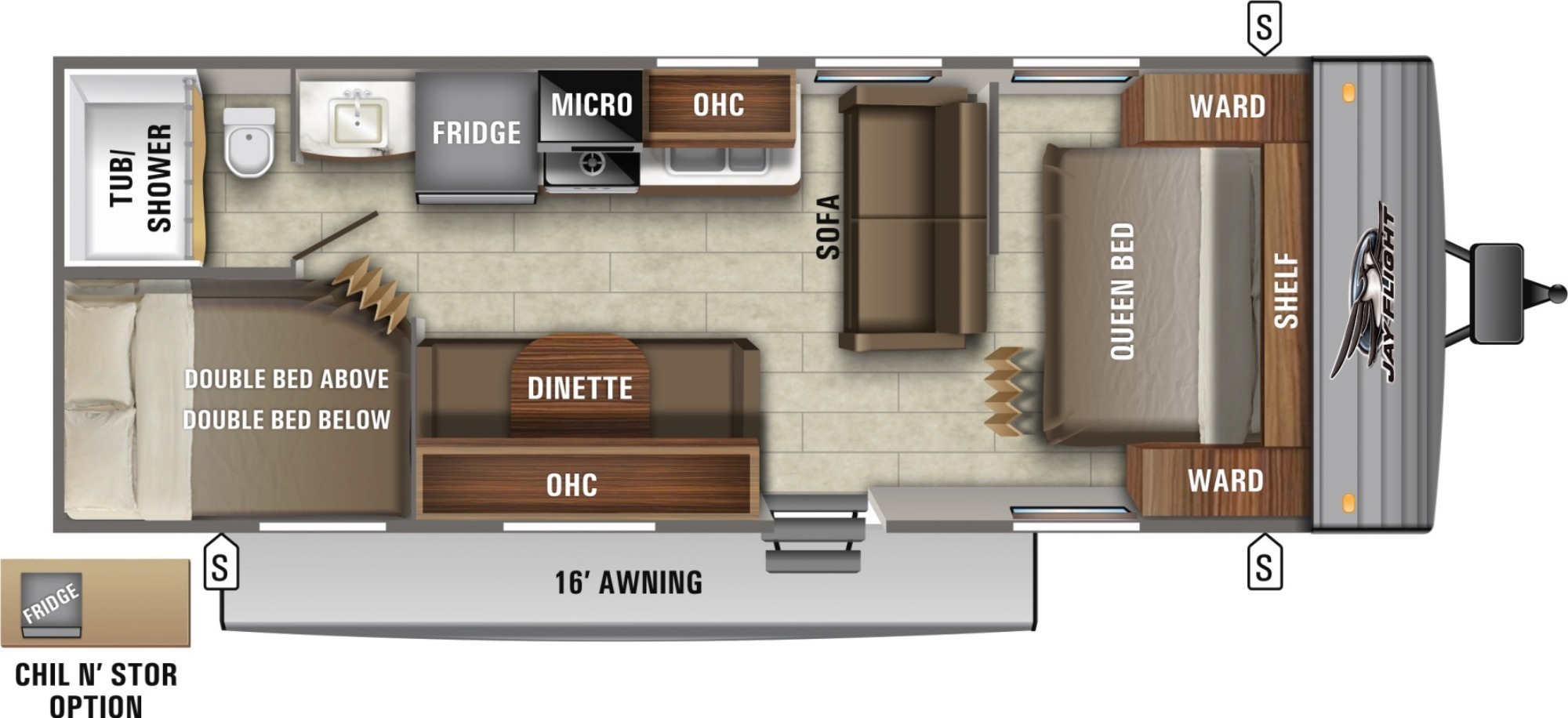2021 Jayco JAY FLIGHT SLX 264BH in concord NC