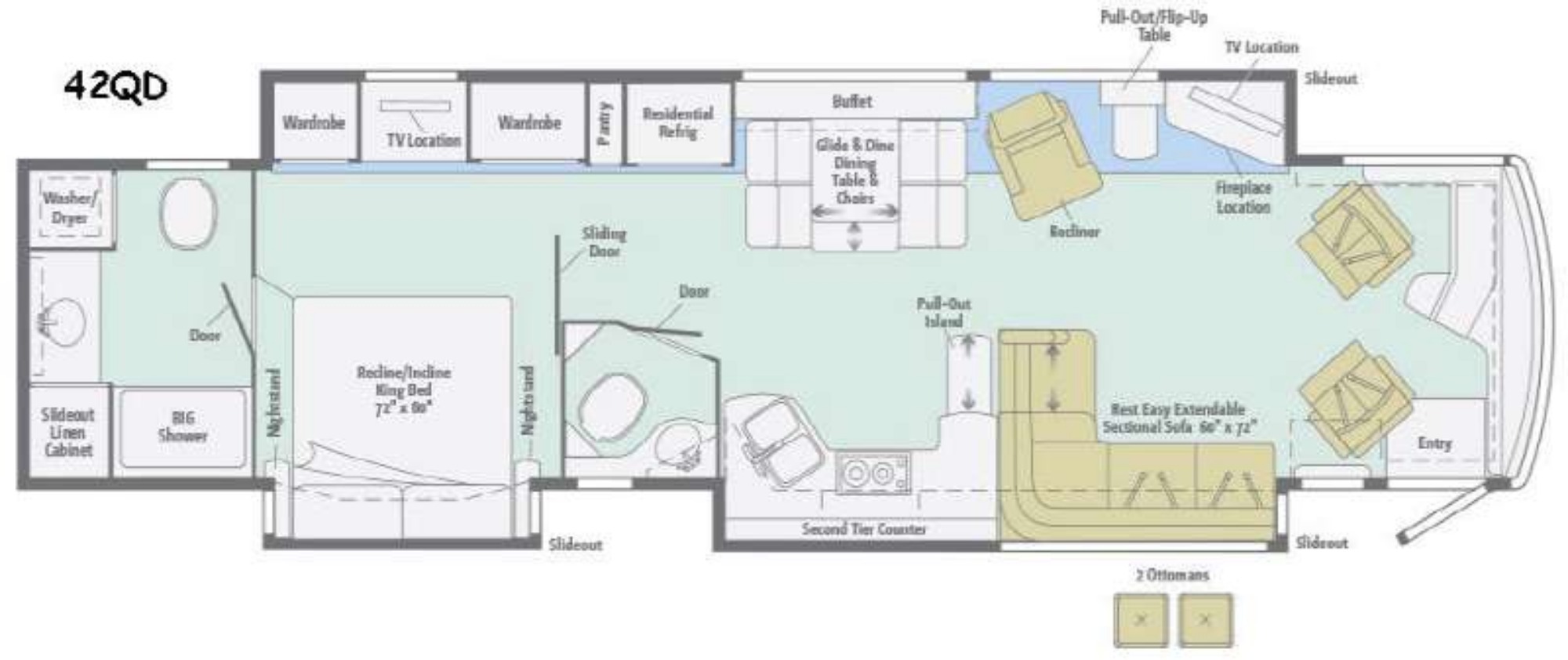2016 Winnebago TOUR 42QD RV
