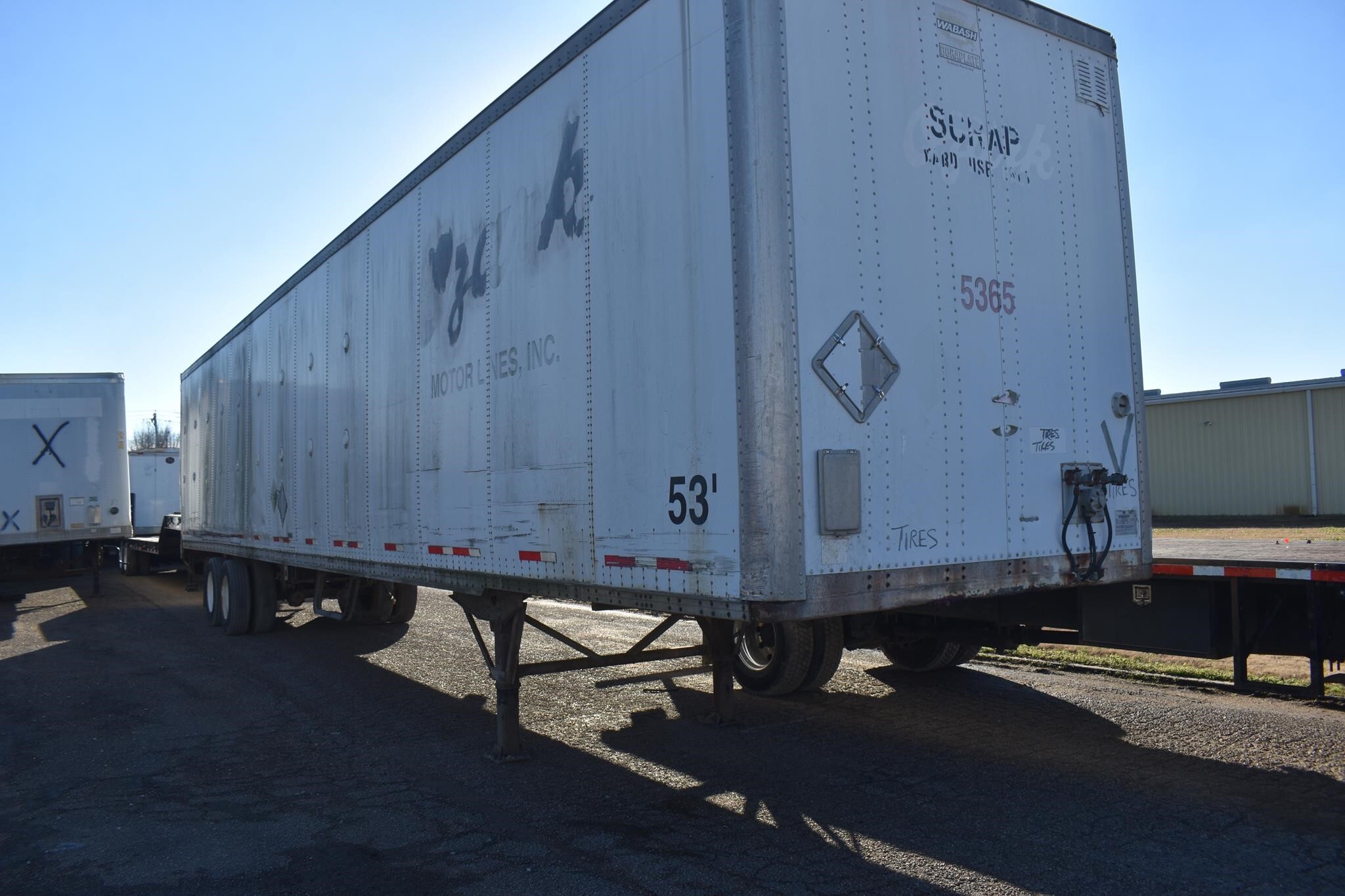 2000 WABASH 53 FT DRY VAN in Covington, TN