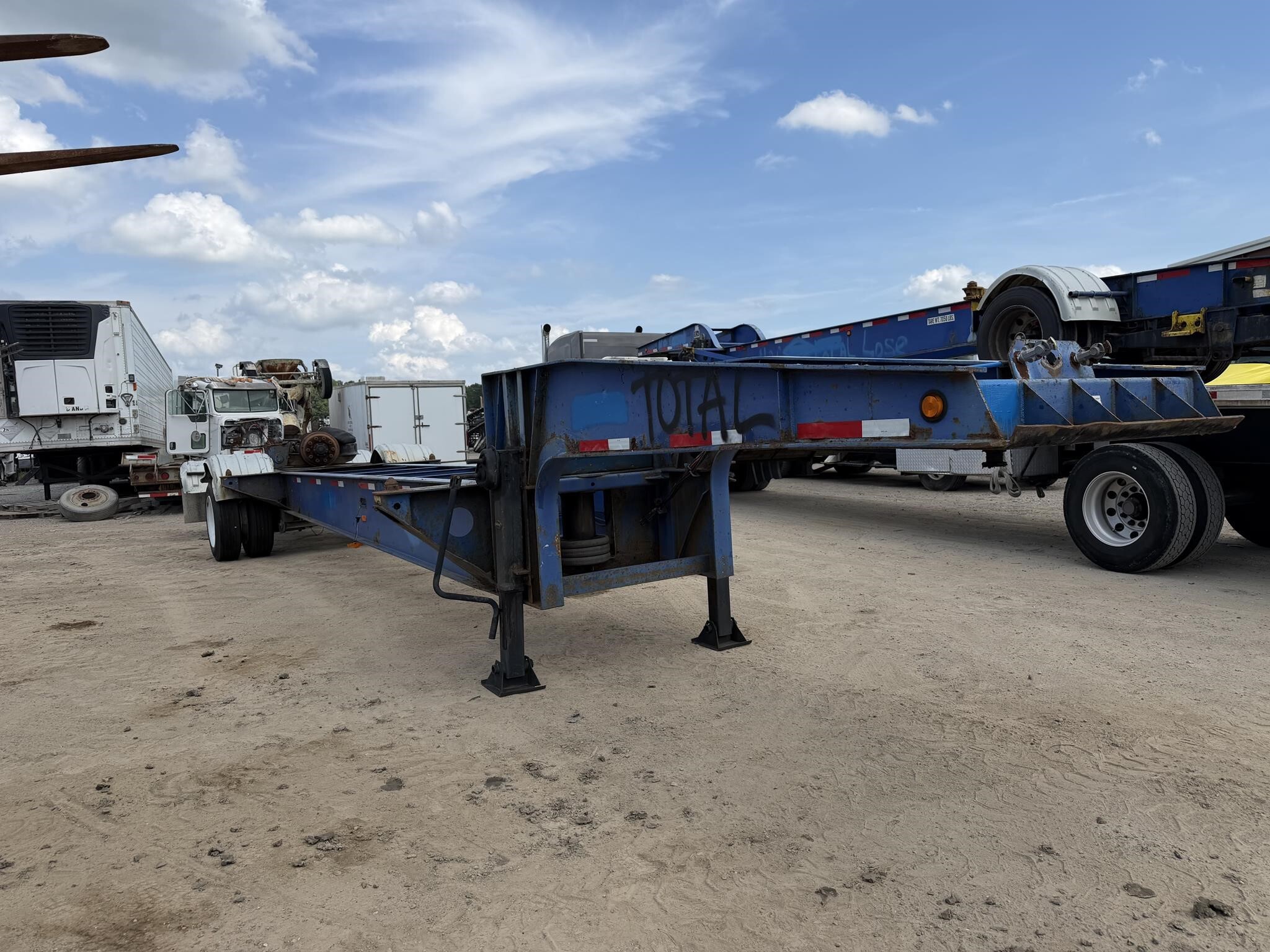 1998 PRATT 44 FT CONTAINER CHASSIS in Covington, TN