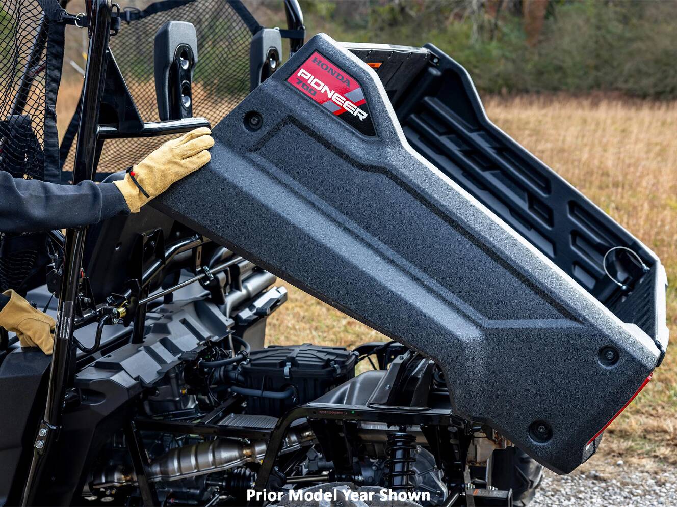 A photo of this 2026 Honda Pioneer 700 Deluxe