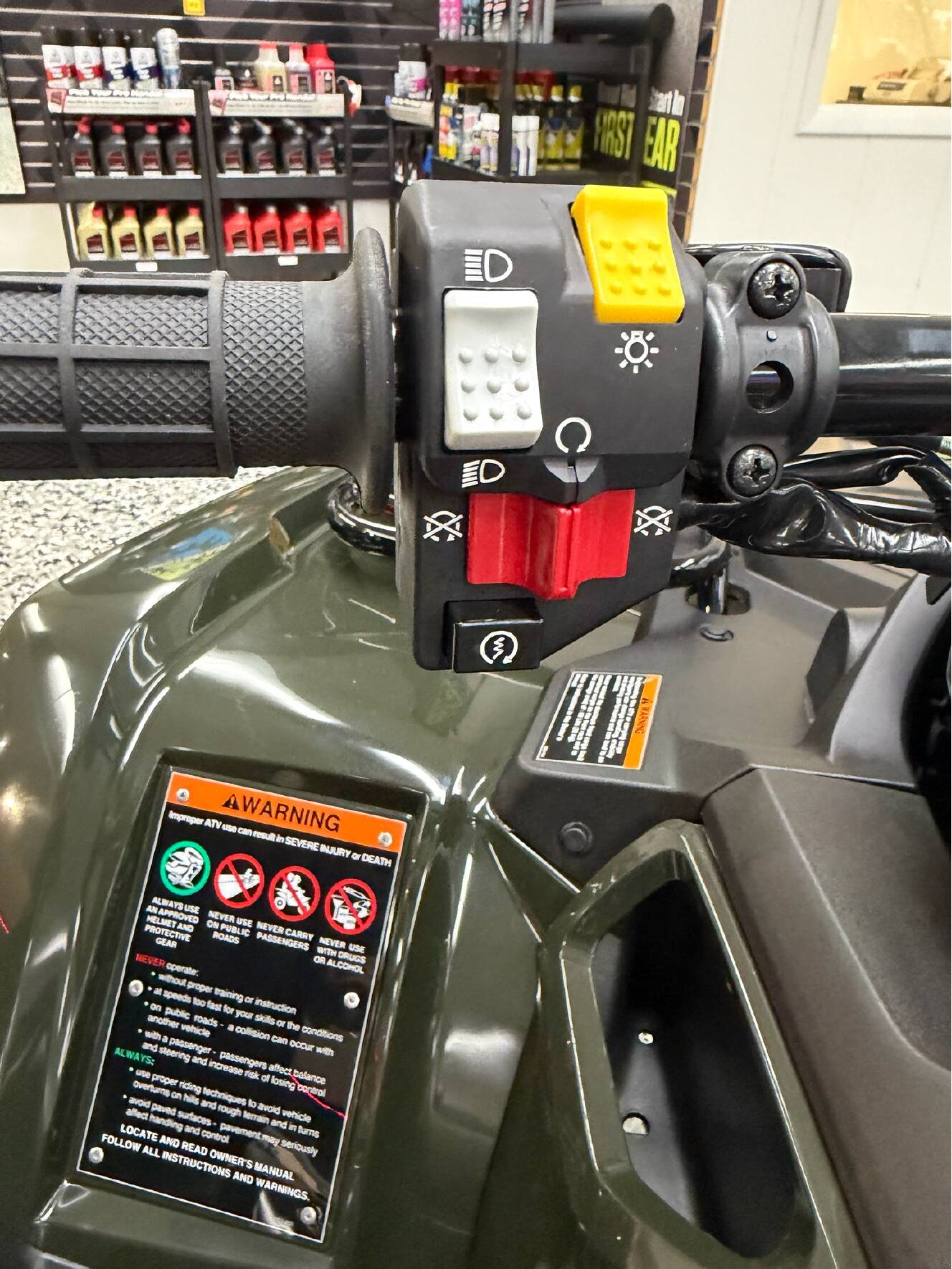 A photo of this 2027 Honda FourTrax Rancher 4x4 Automatic DCT EPS
