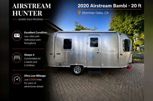 2020 Airstream BAMBI 20FB in sherman oaks CA