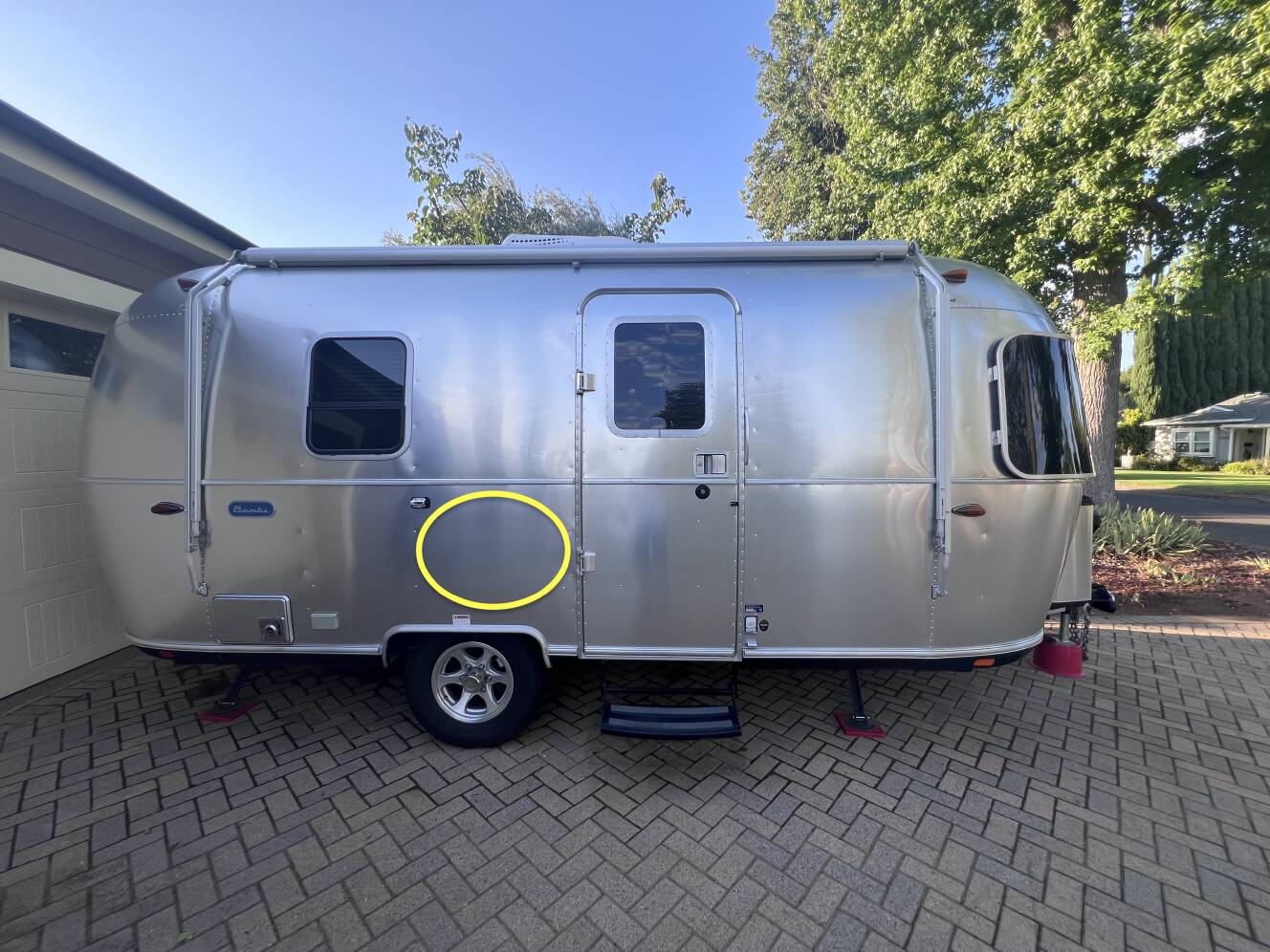 A photo of this 2020 Airstream BAMBI 20FB