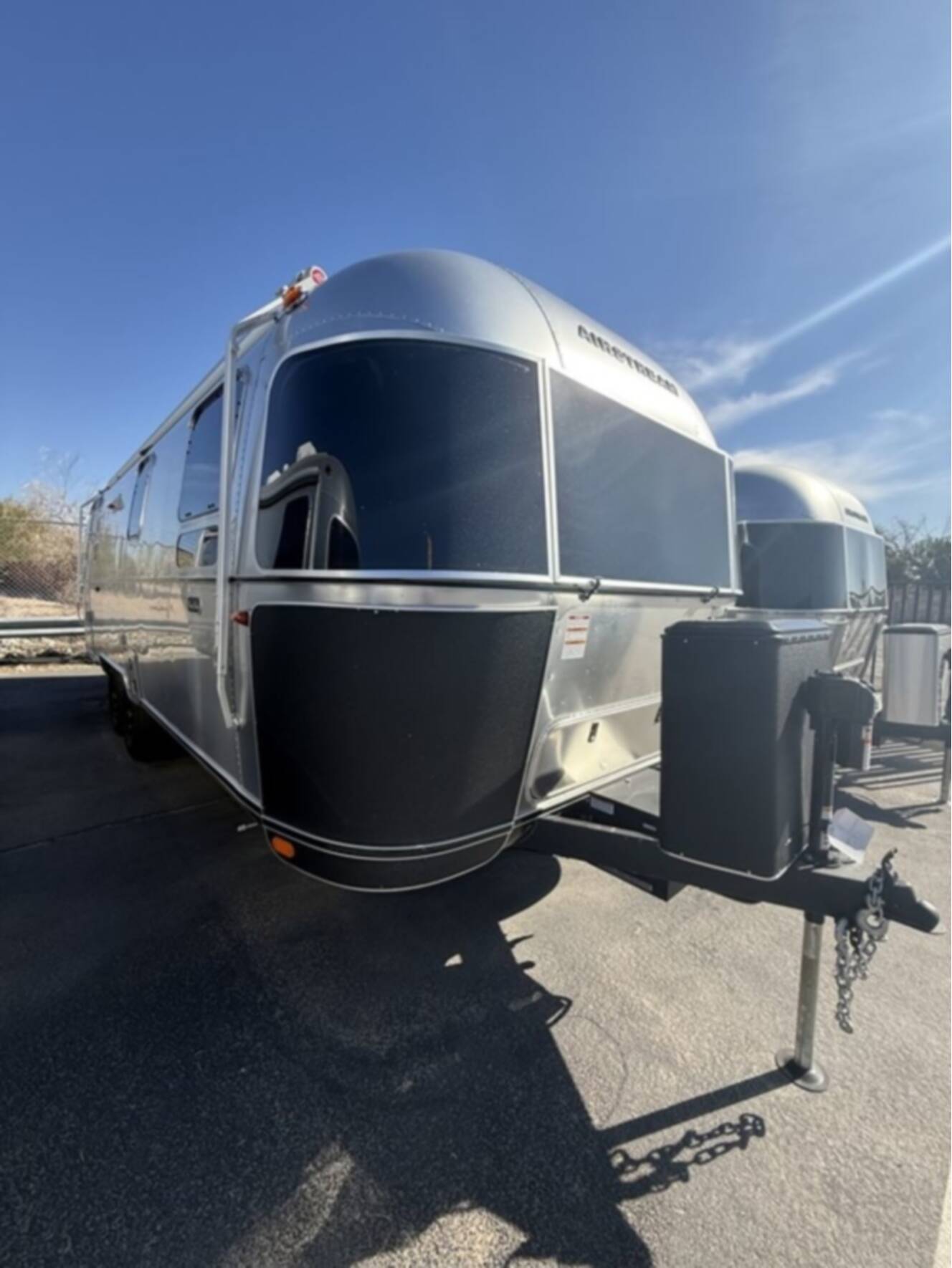 A photo of this 2026 Airstream Midnight Flamingo Flying Cloud 27FB