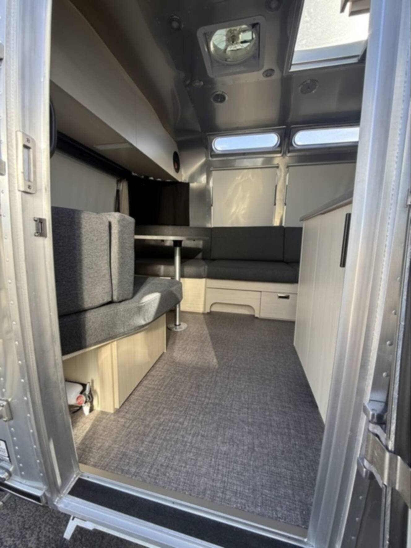 A photo of this 2026 Airstream Midnight Flamingo Flying Cloud 27FB