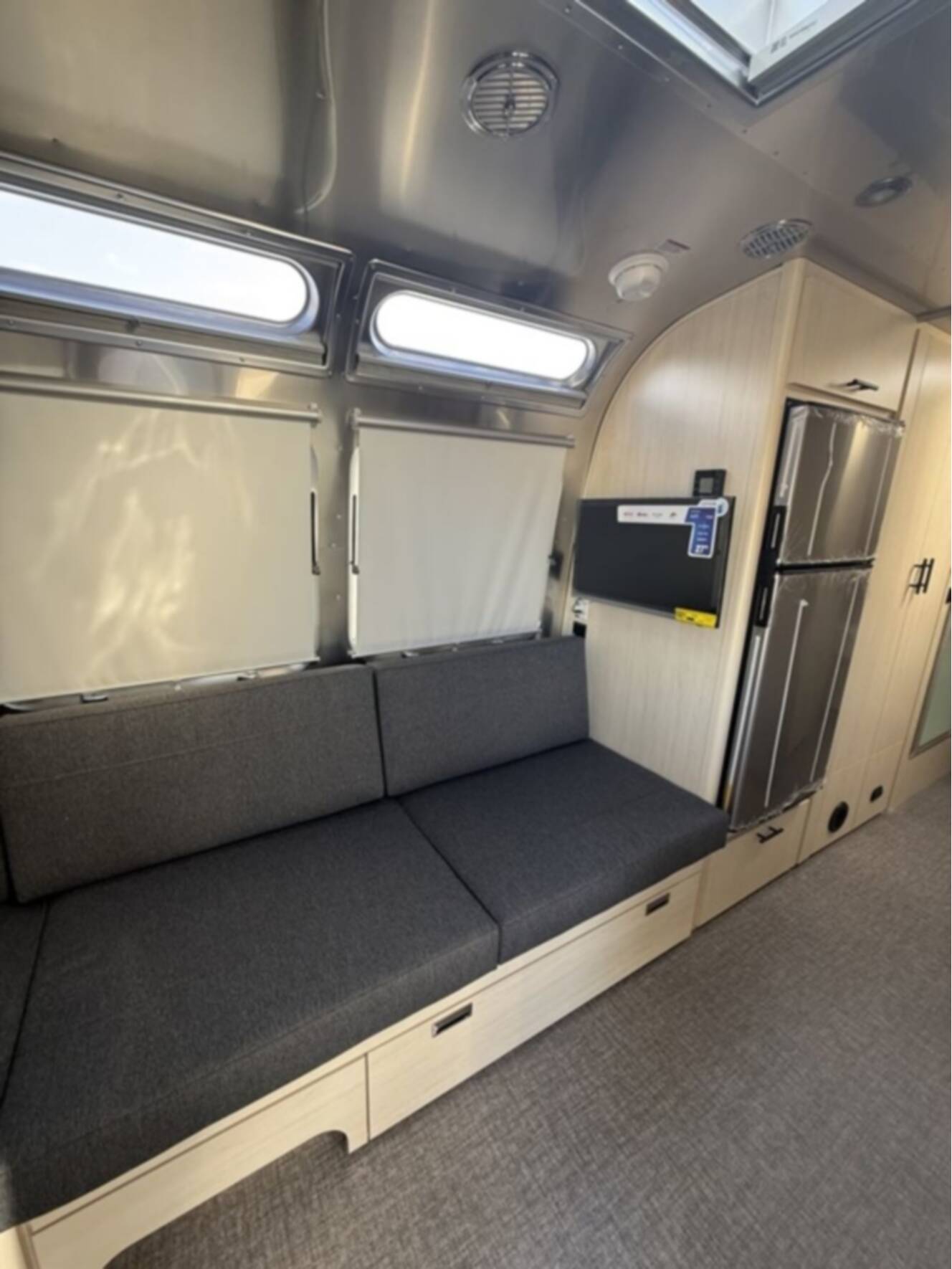 A photo of this 2026 Airstream Midnight Flamingo Flying Cloud 27FB