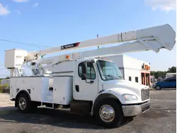 2015 FREIGHTLINER M2 106 Truck w/TEREX STC-55 HI-RANGER MATERIAL HANDLING AERIAL DEVICE-BUCKET TRUCK 