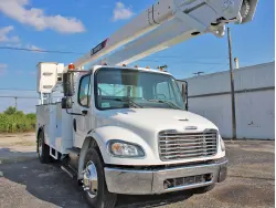2015 FREIGHTLINER M2 106 Truck w/TEREX STC-55 HI-RANGER MATERIAL HANDLING AERIAL DEVICE-BUCKET TRUCK 