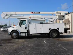 2015 FREIGHTLINER M2 106 Truck w/TEREX STC-55 HI-RANGER MATERIAL HANDLING AERIAL DEVICE-BUCKET TRUCK 