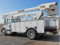 2015 FREIGHTLINER M2 106 Truck w/TEREX STC-55 HI-RANGER MATERIAL HANDLING AERIAL DEVICE-BUCKET TRUCK 