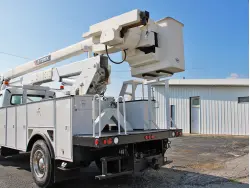 2015 FREIGHTLINER M2 106 Truck w/TEREX STC-55 HI-RANGER MATERIAL HANDLING AERIAL DEVICE-BUCKET TRUCK 
