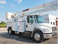 2015 FREIGHTLINER M2 106 Truck w/TEREX STC-55 HI-RANGER MATERIAL HANDLING AERIAL DEVICE-BUCKET TRUCK 