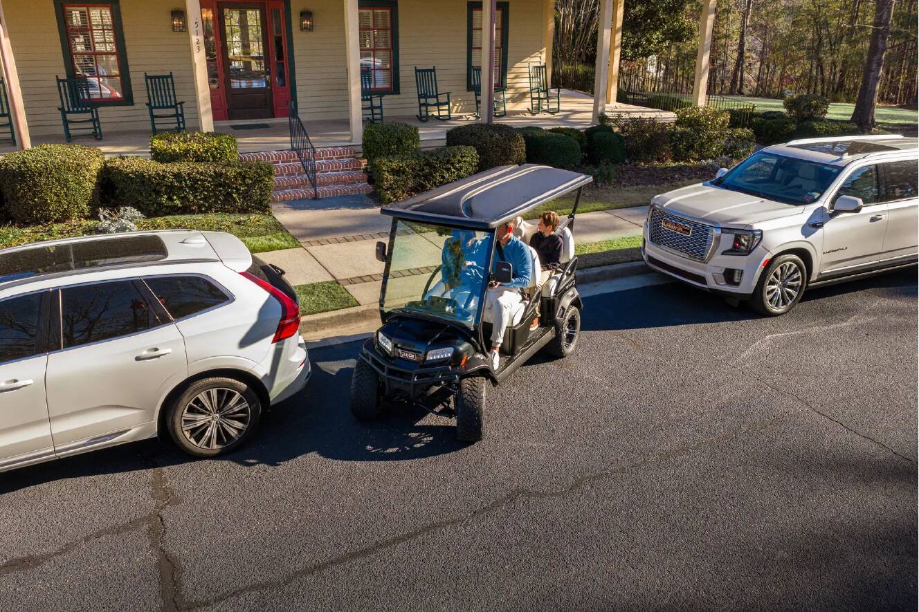 A photo of this 2027 Club Car Onward 4 Forward Premium LSV HP Lithium