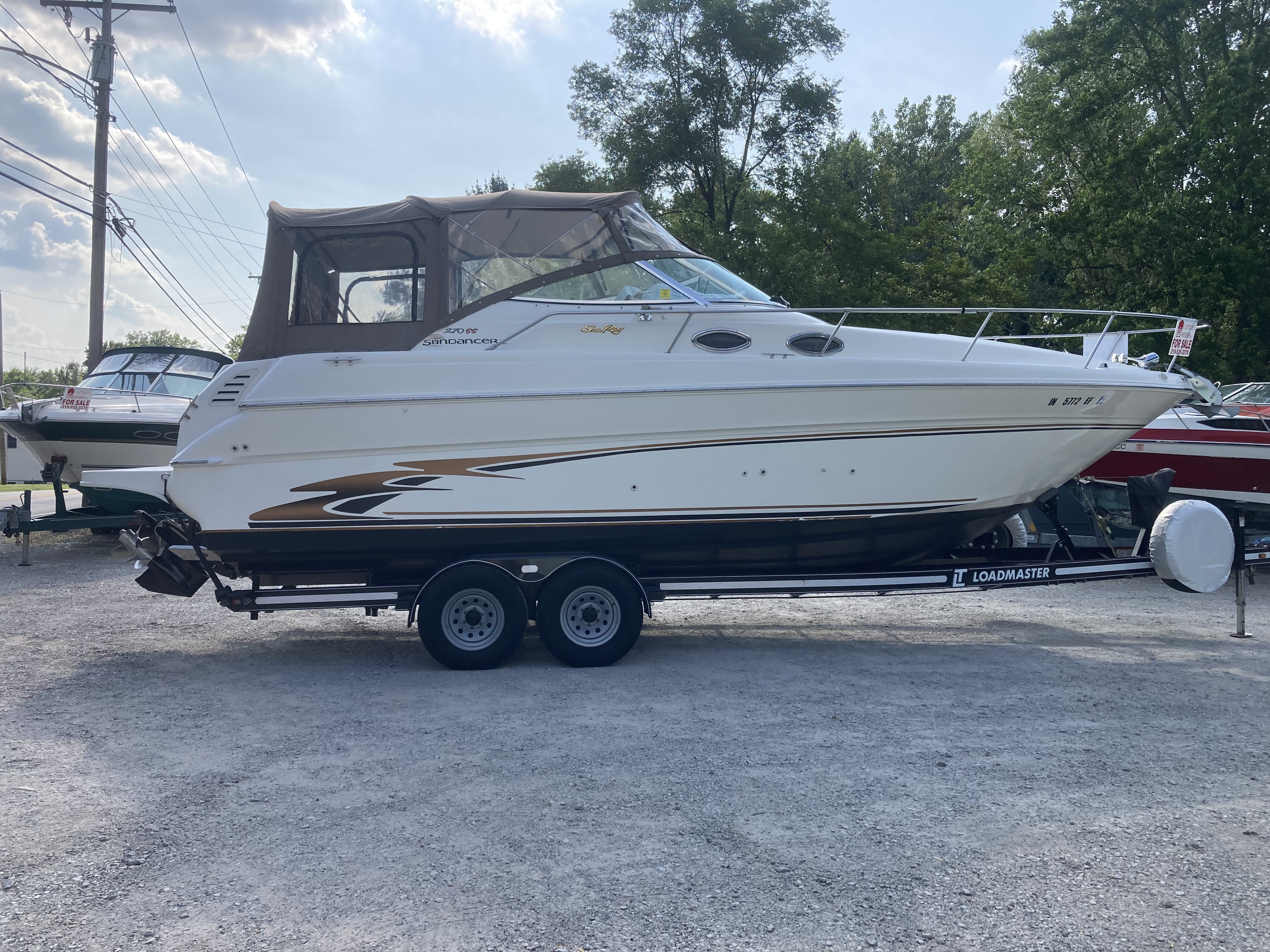 1998 Sea Ray 270 Sundancer Cruiser Boat boat