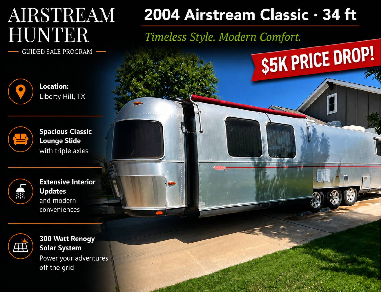 A photo of this 2004 Airstream CLASSIC 34