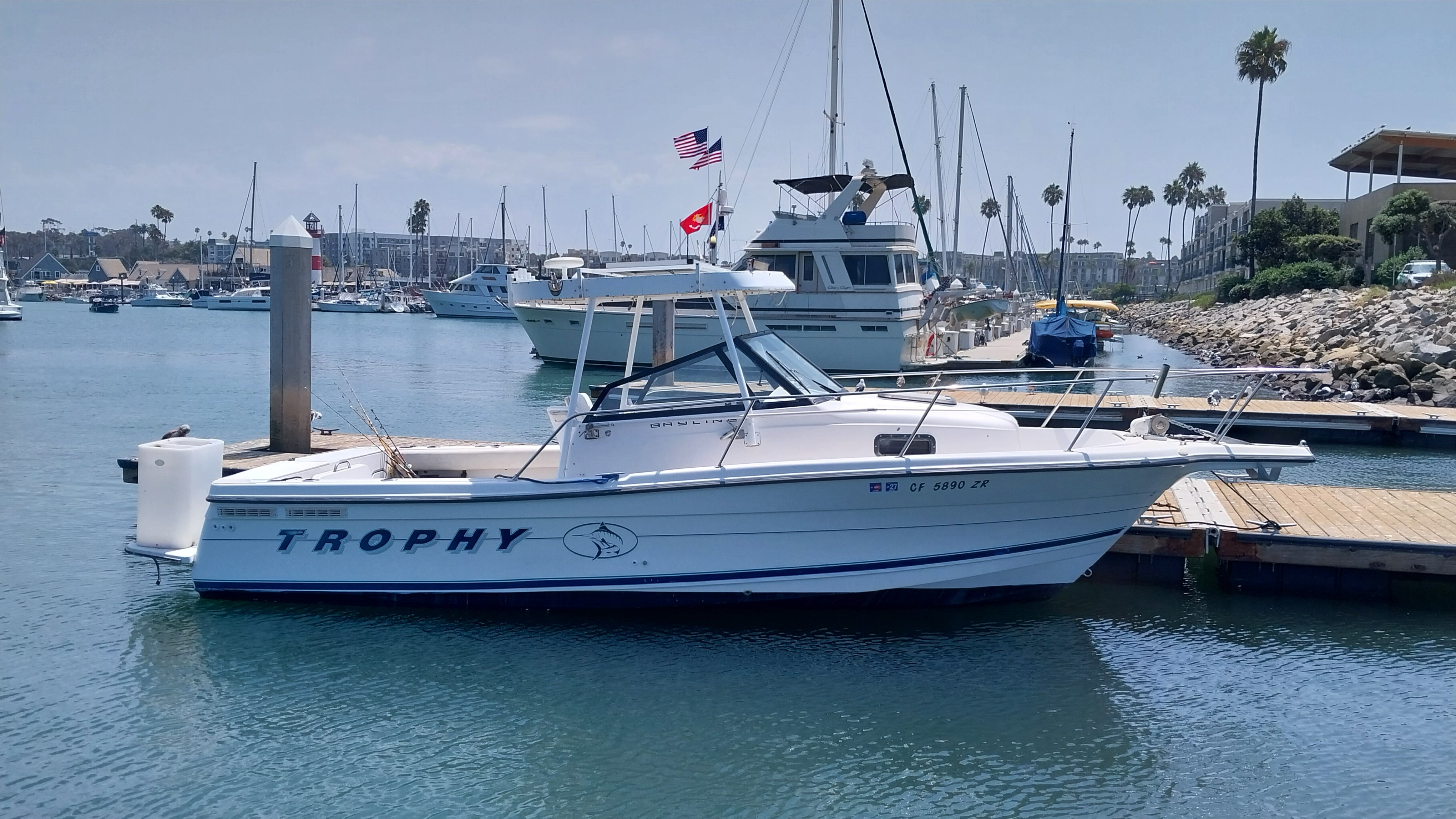 1996 Bayliner 2352 Trophy Walkaround in fallbrook CA