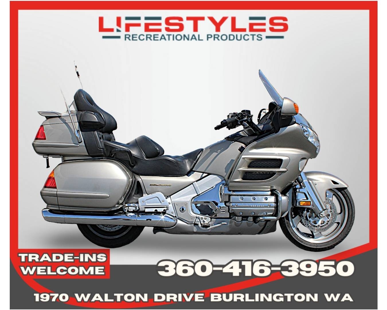 2002 Honda Gold Wing in Burlington, WA