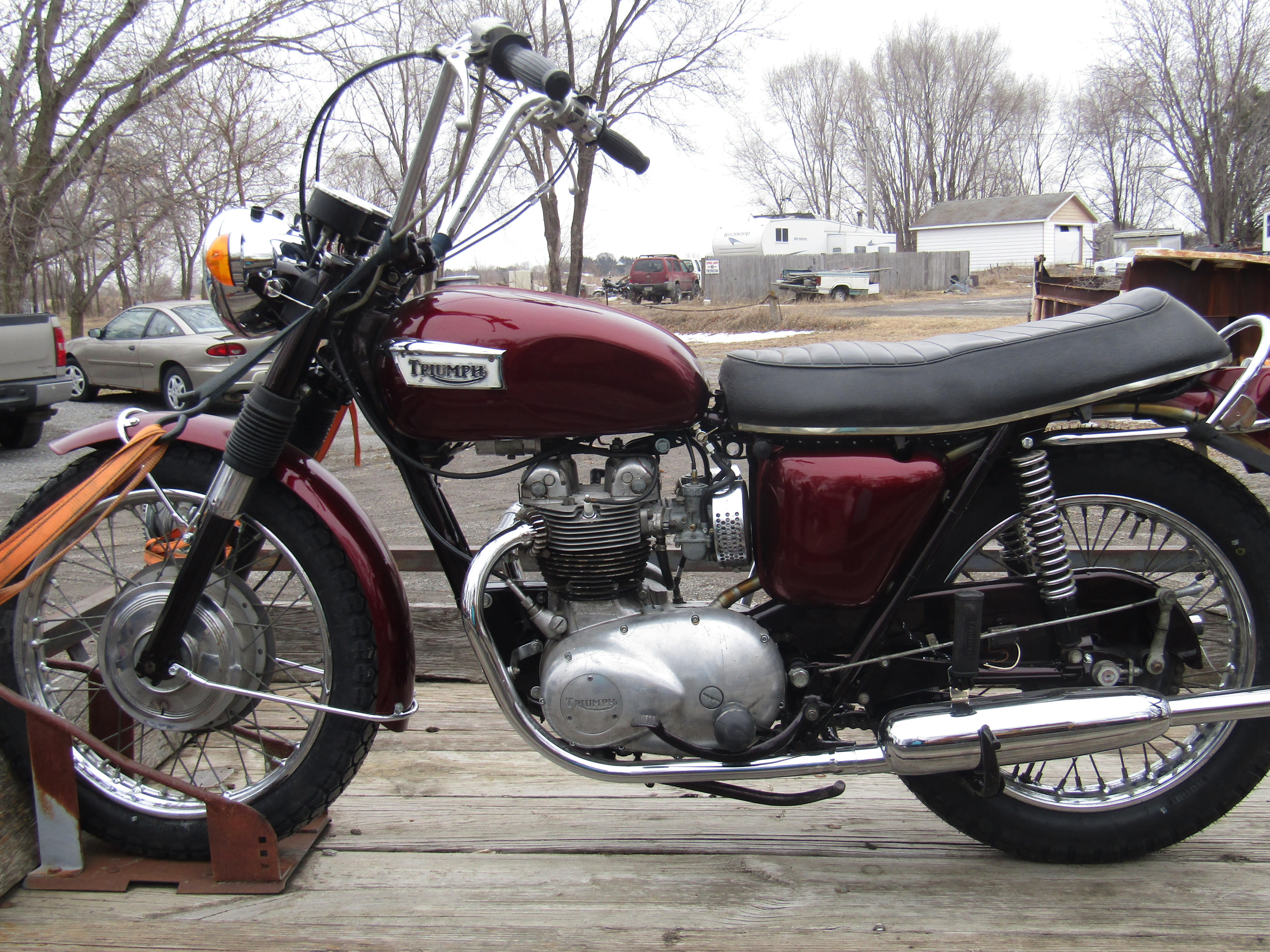 1972 Triumph DAYTONA 500 T100R 500 T100R in Norfolk, NE