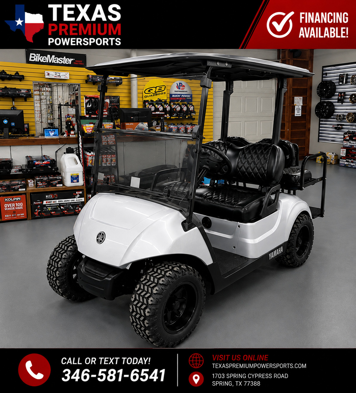 2022 Yamaha DRIVE 2 in spring TX