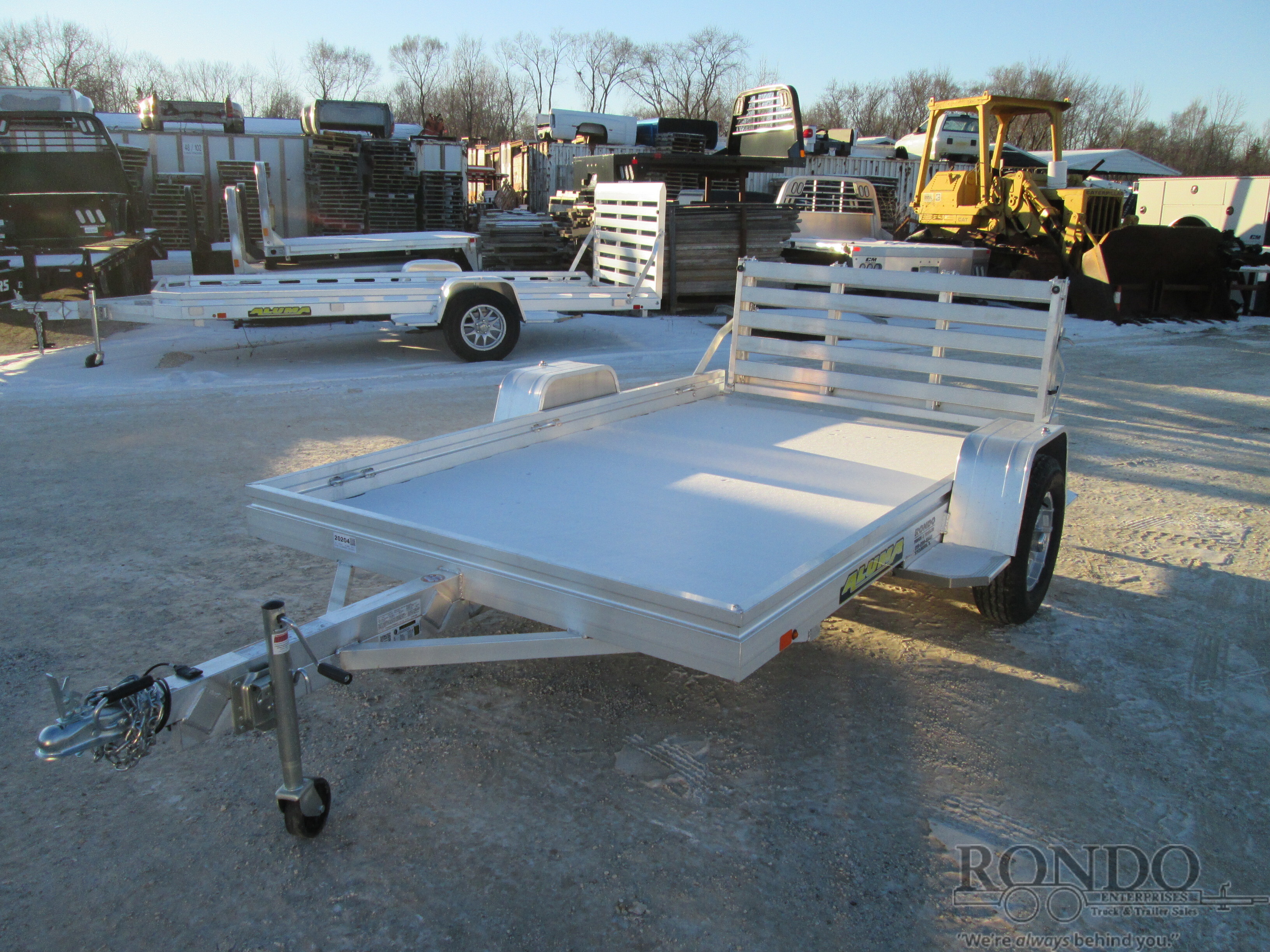 2026 Aluma Aluminum Single Axle Utility 7210H-S-BT in Sycamore, IL
