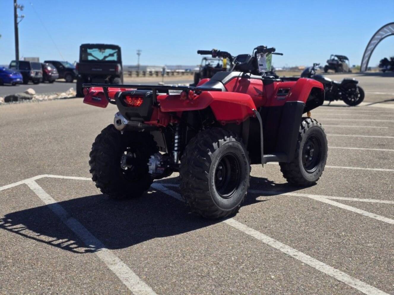 A photo of this 2026 Honda FourTrax Rancher 4X4