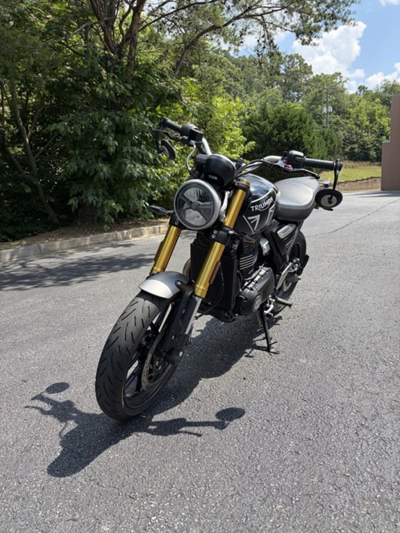 2025 Triumph Speed 400 Carnival Red Storm Grey BASE in Canton, GA