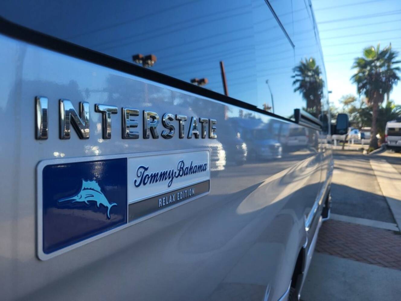 A photo of this 2023 Airstream Interstate 24GL 4x4 Tommy Bahama