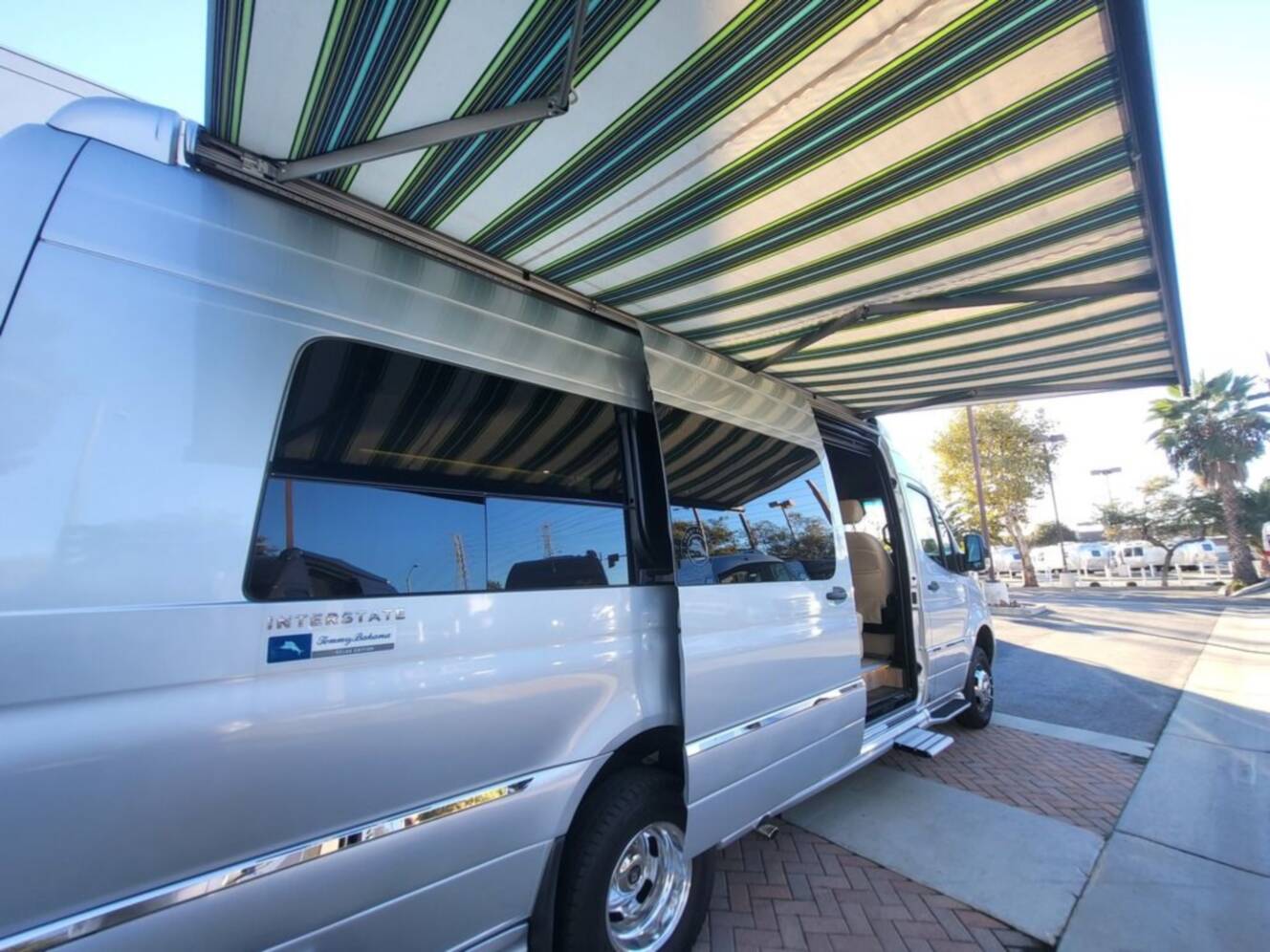 A photo of this 2023 Airstream Interstate 24GL 4x4 Tommy Bahama