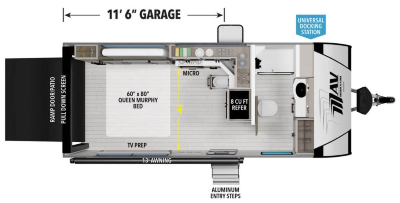 A photo of this 2026 Grand Design Momentum MAV 17MAV