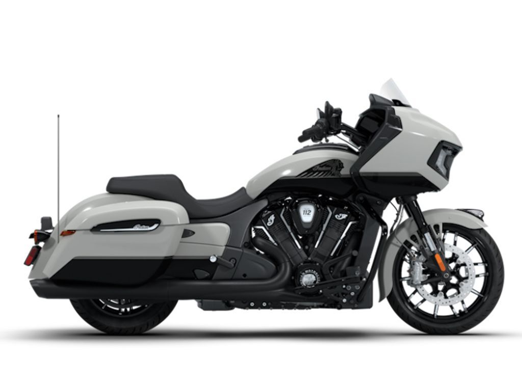 2026 Indian Motorcycle® Challenger® Dark Horse® 112 Chalk with Black Metallic DARK HORSE in Meridian, ID
