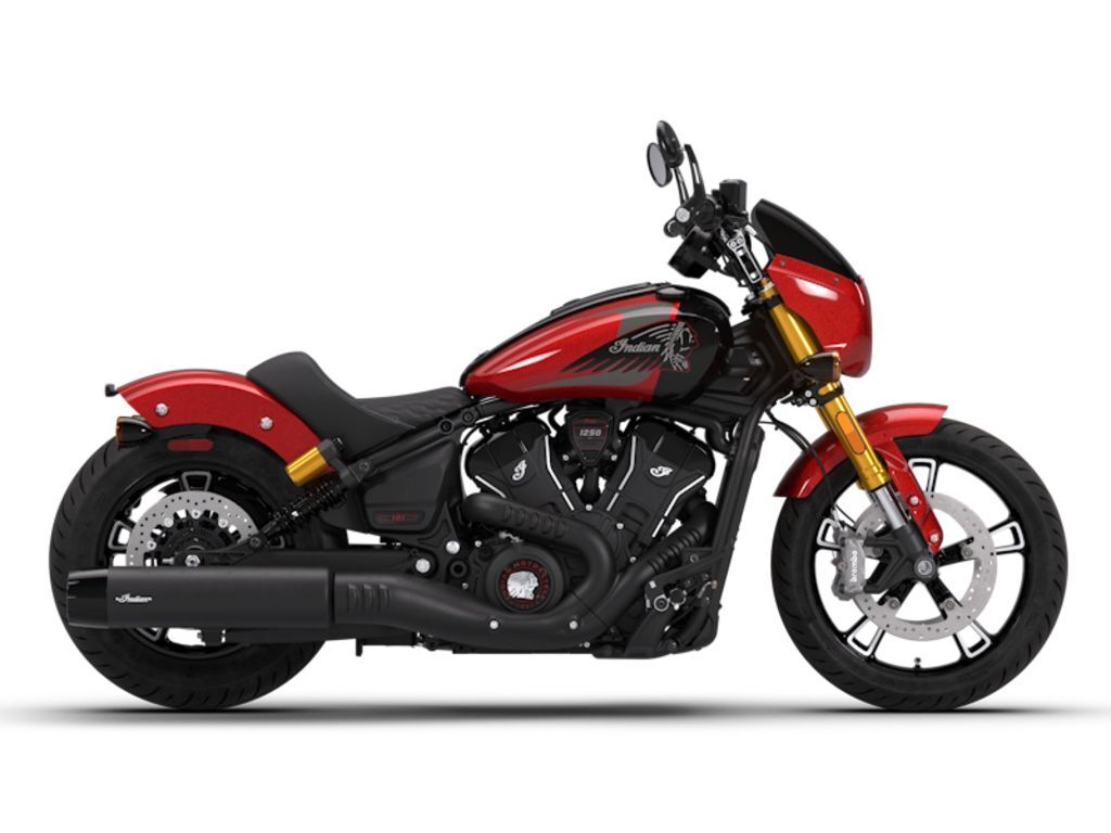 2026 Indian Motorcycle® 101 Scout® Sunset Red Metallic BASE in Meridian, ID