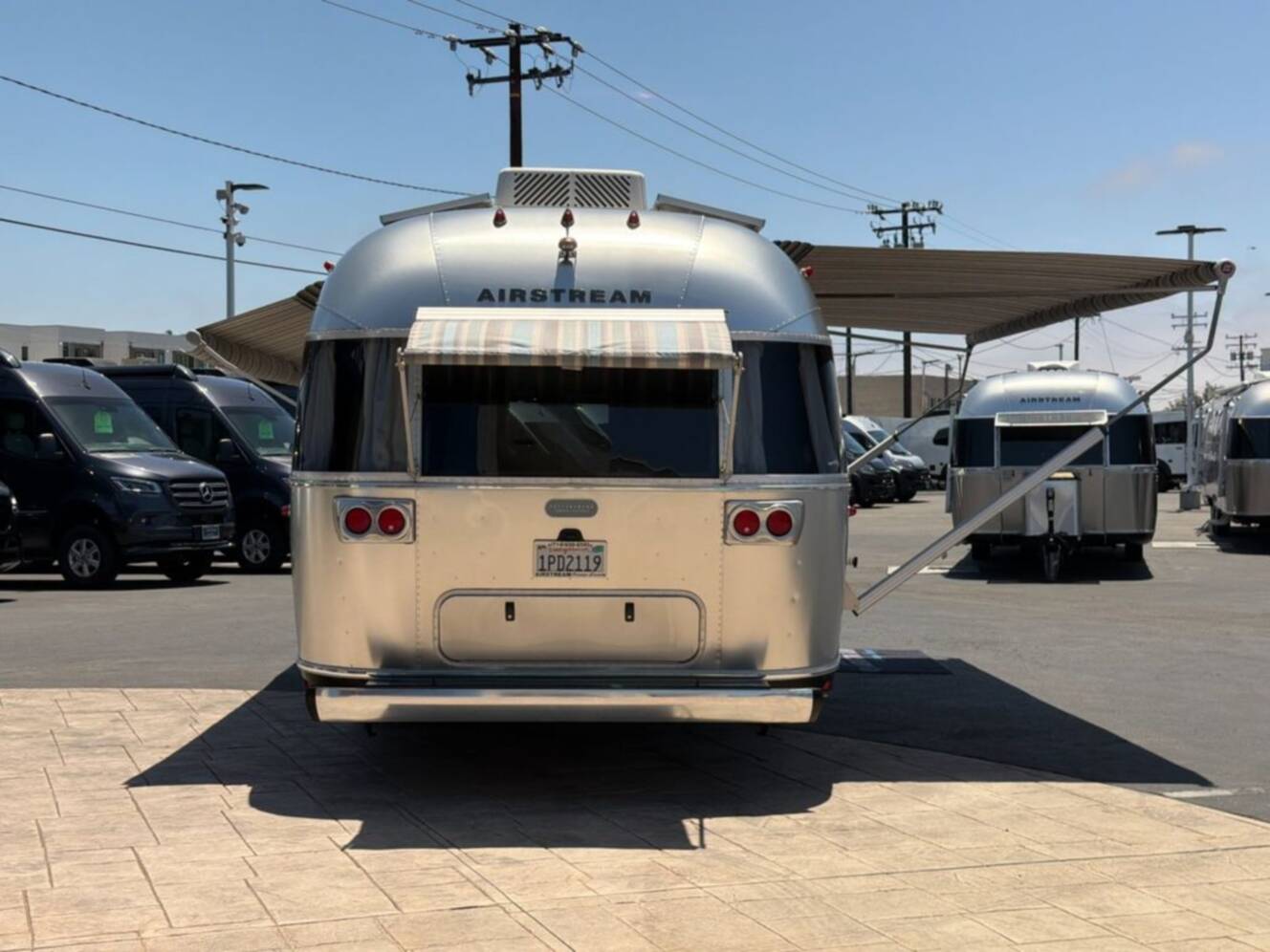 A photo of this 2023 Airstream Pottery Barn® 28RB Queen