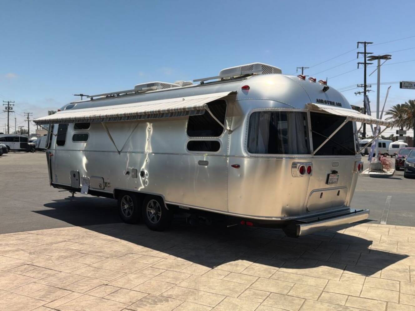 A photo of this 2023 Airstream Pottery Barn® 28RB Queen