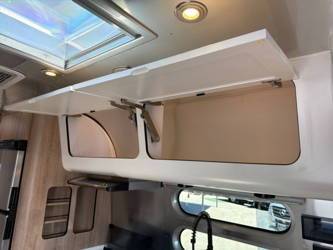 A photo of this 2023 Airstream Pottery Barn® 28RB Queen