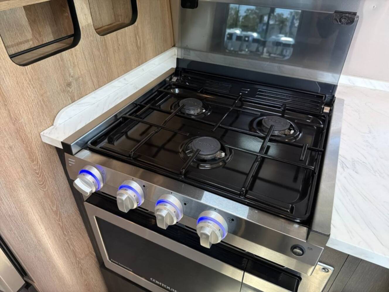 A photo of this 2023 Airstream Pottery Barn® 28RB Queen