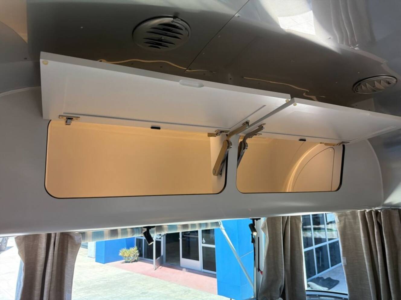A photo of this 2023 Airstream Pottery Barn® 28RB Queen