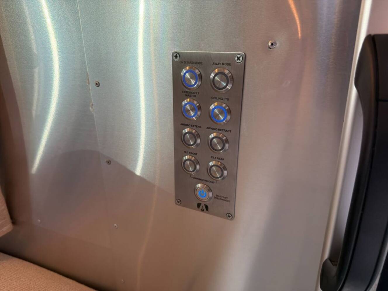 A photo of this 2023 Airstream Pottery Barn® 28RB Queen