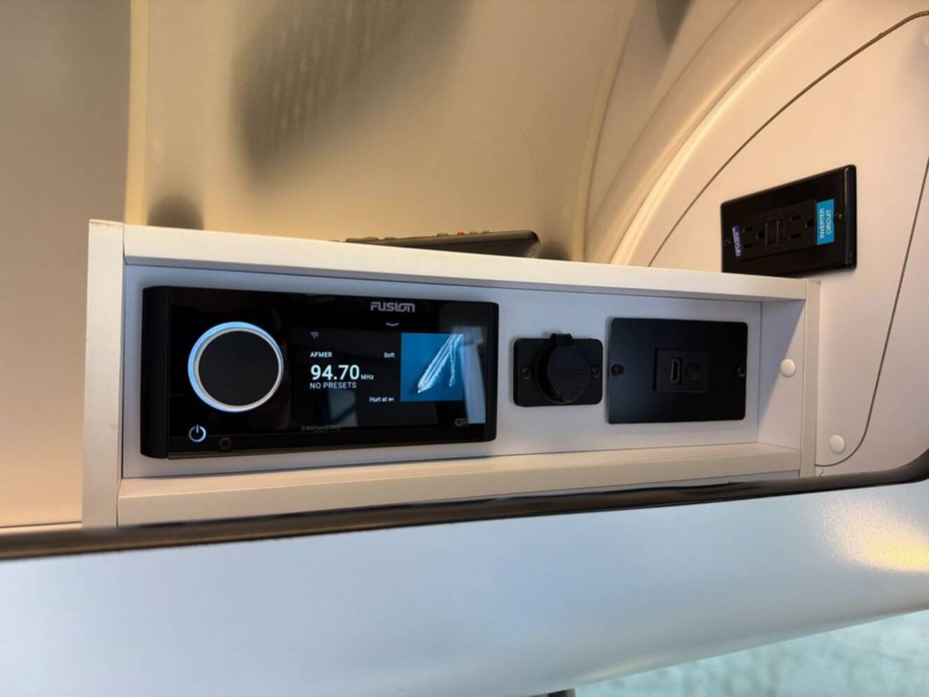 A photo of this 2023 Airstream Pottery Barn® 28RB Queen