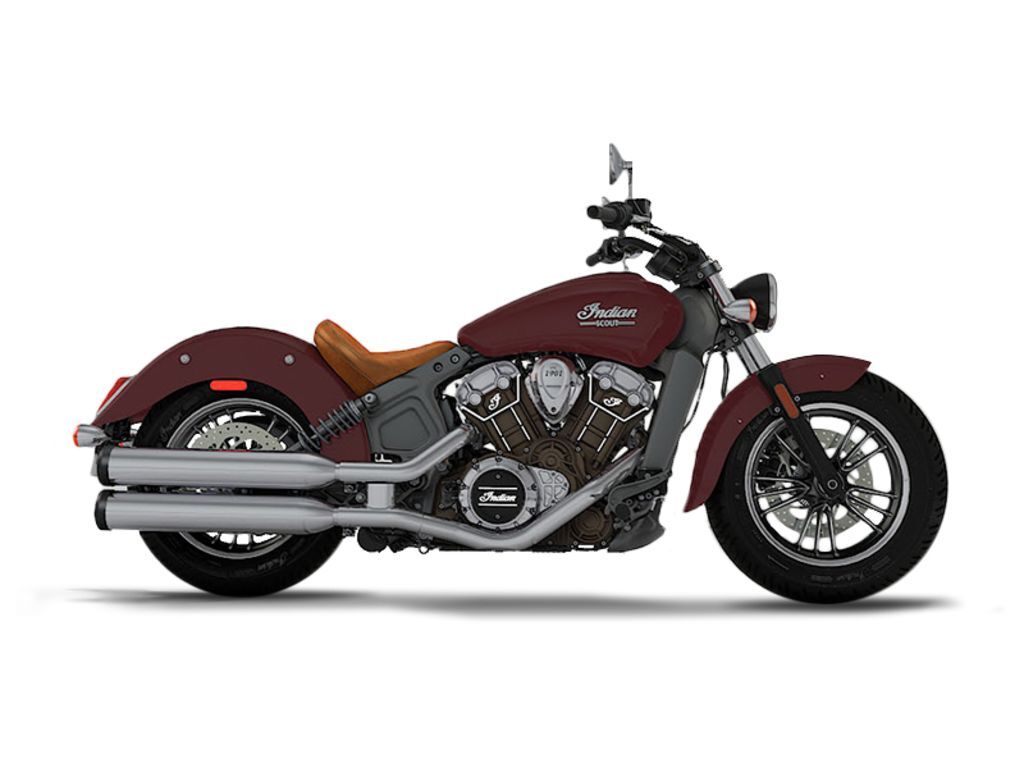 2017 Indian Motorcycle® Scout® ABS Burgundy Metallic BASE in Meridian, ID