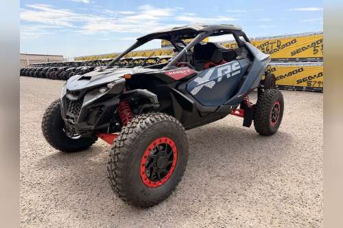2026 Can-Am Maverick R X RS with Smart-Shox Dusty Navy in lake havasu city AZ