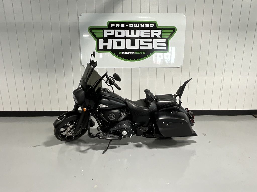 2021 Indian Motorcycle® Springfield ® Dark Horse® Thunder Black Smoke DARK HORSE in Cedar Rapids, IA