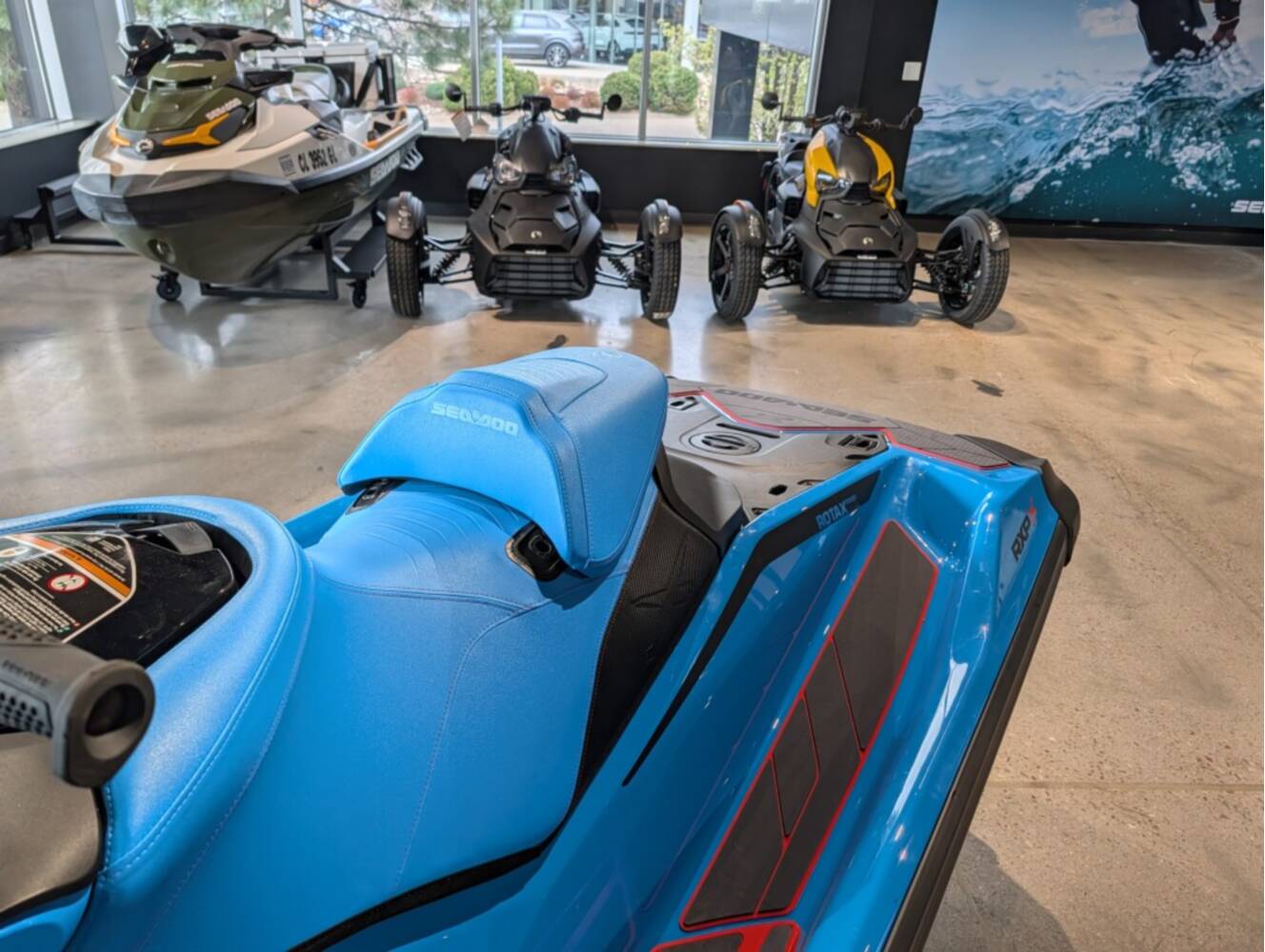 A photo of this 2026 Sea-Doo RXP-X 325 Tech Package with BRP Premium Audio and iBR