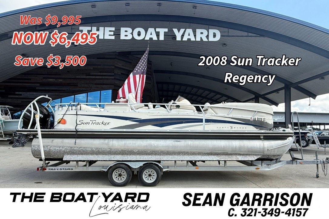 2008 Sun Tracker Party Barge 26 Regency Edition 22 RF XP3 in marrero LA
